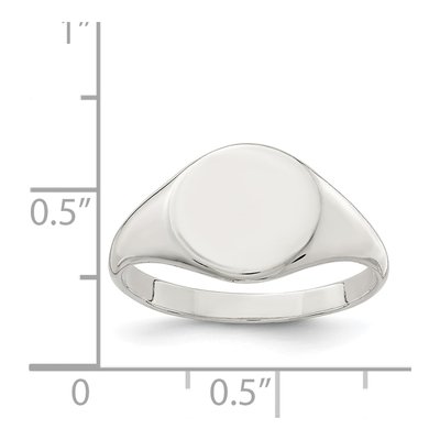 Sterling Silver Signet Ring – view 4