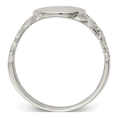 Sterling Silver Signet Ring – view 3