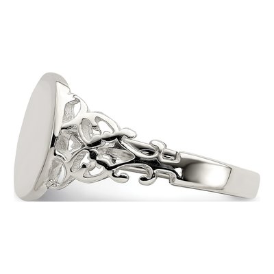 Sterling Silver Signet Ring – view 5