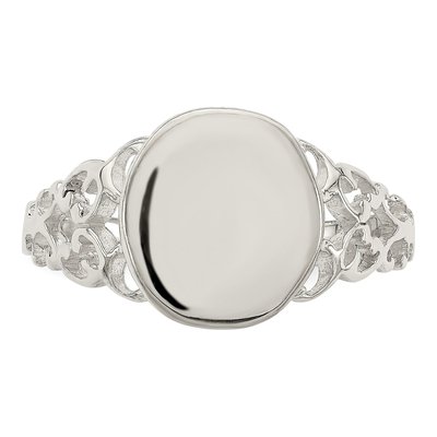 Sterling Silver Signet Ring – view 6