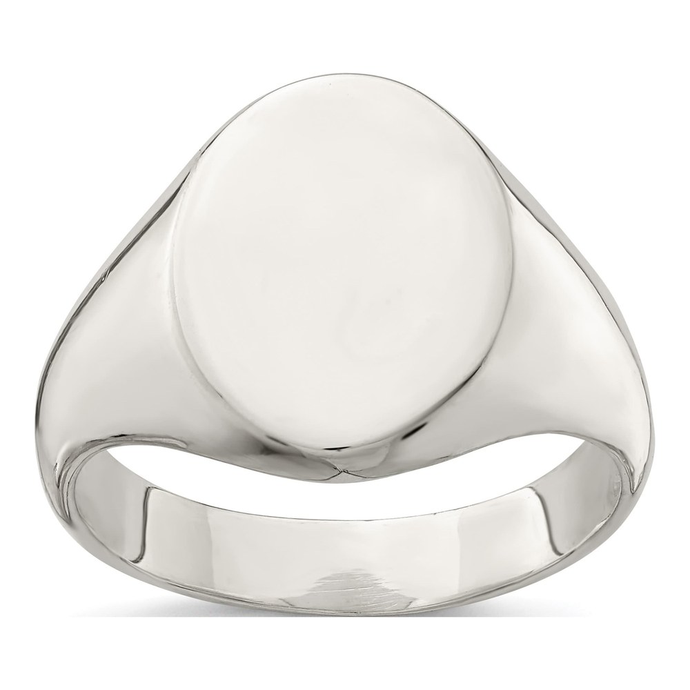 Men's Sterling Silver Signet Ring
