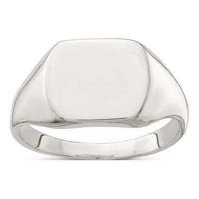 Men's Sterling Silver Signet Ring