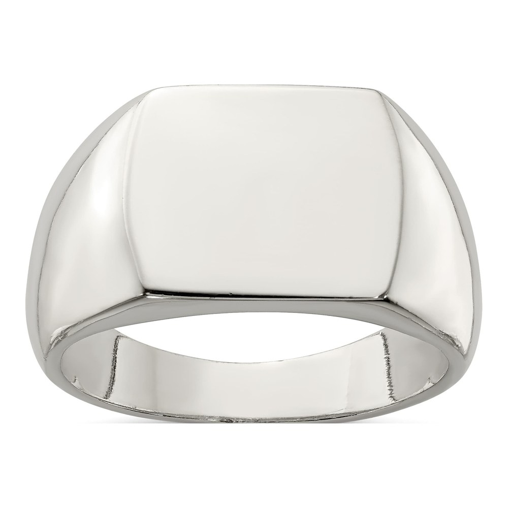 Men's Sterling Silver Signet Ring