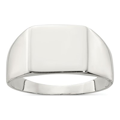 Men's Sterling Silver Signet Ring