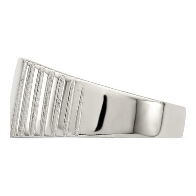 Men's Sterling Silver Signet Ring – view 4
