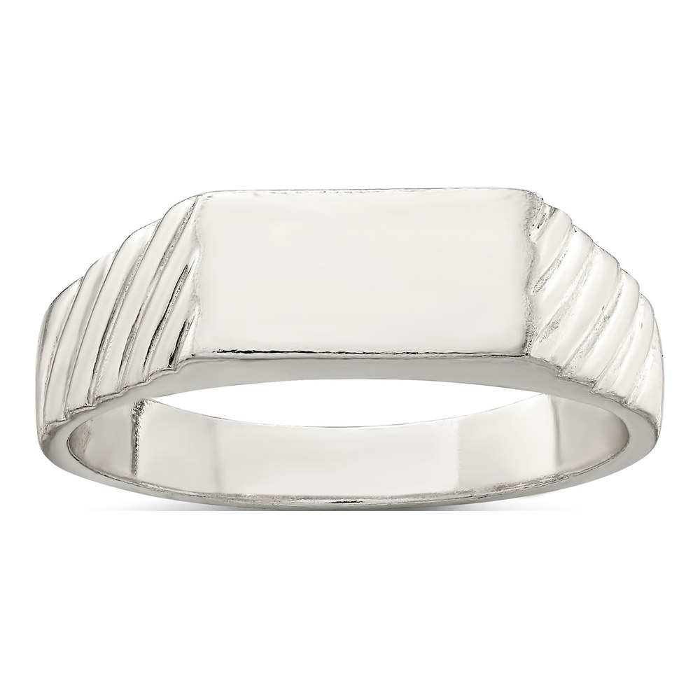 Men's Sterling Silver Signet Ring