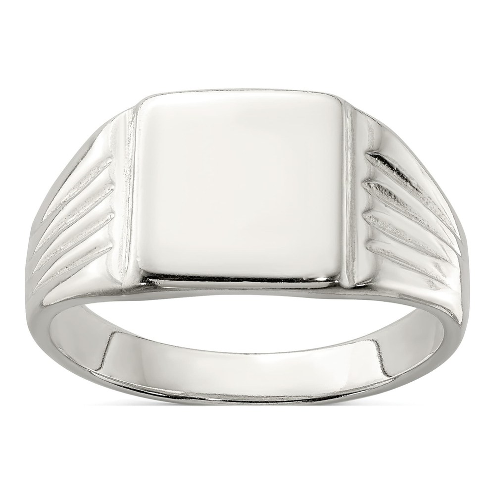 Men's Sterling Silver Signet Ring