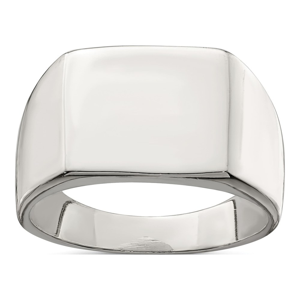 Men's Sterling Silver Signet Ring