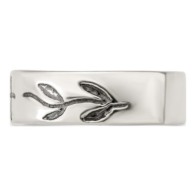 Men's Sterling Silver Cross Ring – view 5