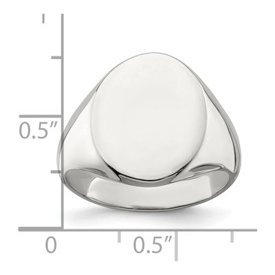 Sterling Silver Signet Ring – view 4