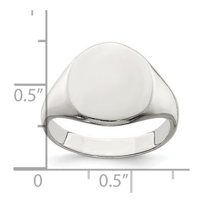 Sterling Silver Signet Ring – view 4