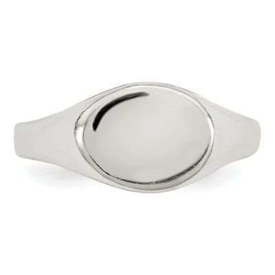 Sterling Silver Signet Ring – view 6