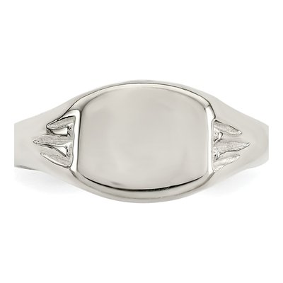 Sterling Silver Signet Ring – view 6