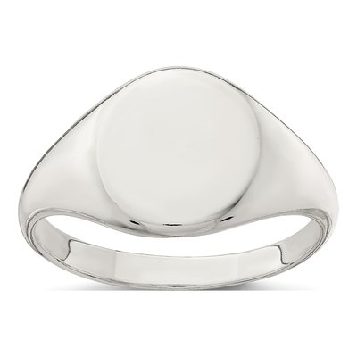 Men's Sterling Silver Signet Ring