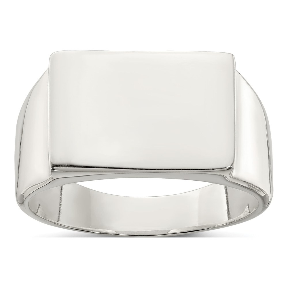 Men's Sterling Silver Signet Ring