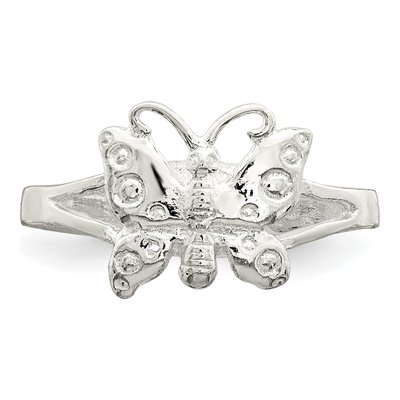 Sterling Silver Fancy Toe Ring – view 6