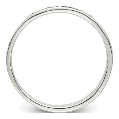 Sterling Silver Antiqued Love Ring – view 3