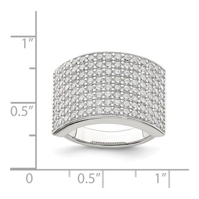 Sterling Silver CZ Ring – view 2