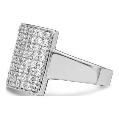 Sterling Silver CZ Ring – view 3