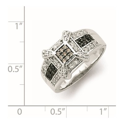 Sterling Silver CZ Ring – view 2