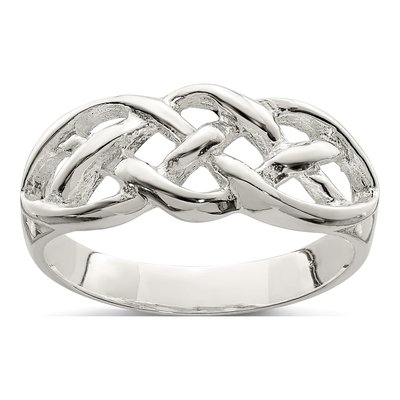 Sterling Silver Celtic Weave Ring