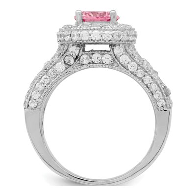 Sterling Silver CZ Ring – view 3