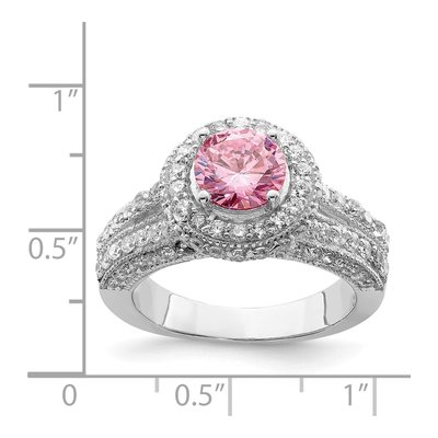 Sterling Silver CZ Ring – view 4