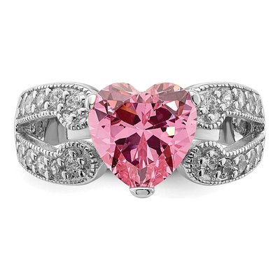 Sterling Silver CZ Ring – view 6