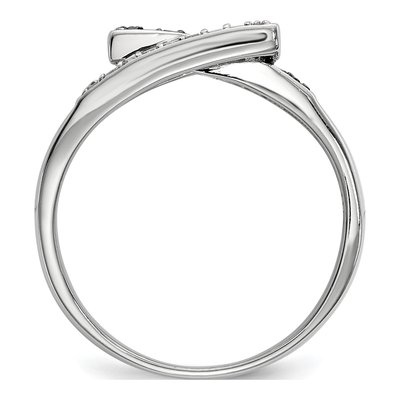 Sterling Silver 0.45 ct tw Diamond Ring – view 2