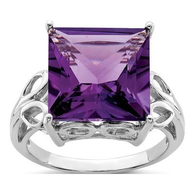 Sterling Silver Amethyst Ring
