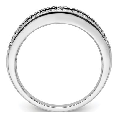 Sterling Silver 0.52 ct tw Diamond Ring – view 3