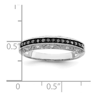 Sterling Silver 0.26 ct tw Diamond Ring – view 6
