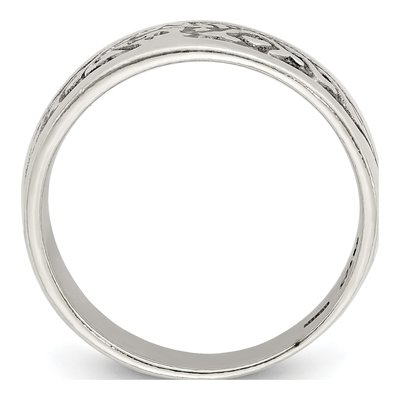 Sterling Silver Antiqued Ring – view 2