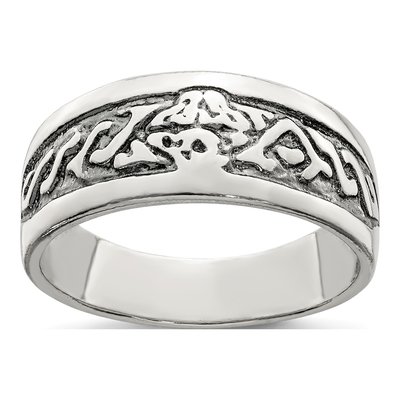 Sterling Silver Antiqued Ring