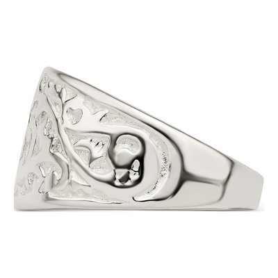Sterling Silver Swirl Ring – view 5