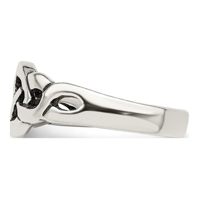 Sterling Silver Antiqued Ring – view 5
