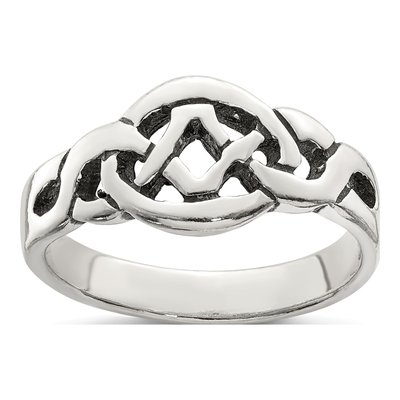 Sterling Silver Antiqued Ring