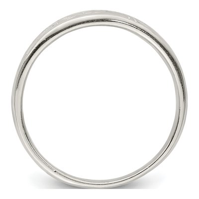 Sterling Silver Swirl Ring – view 3