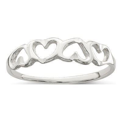 Sterling Silver Heart Ring