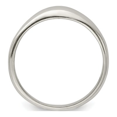 Sterling Silver Domed Ring – view 3