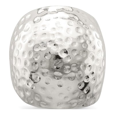 Sterling Silver Textured Dome Ring – view 6