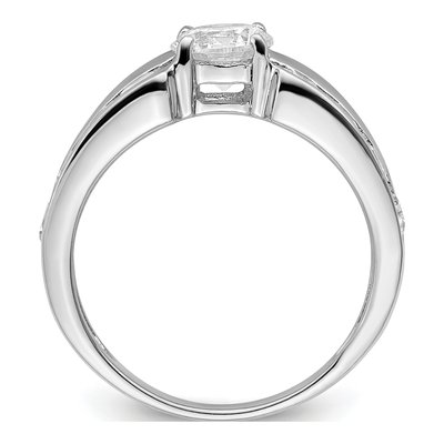 Sterling Silver CZ Ring – view 2