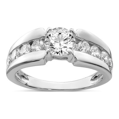 Sterling Silver CZ Ring