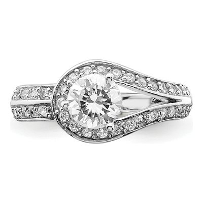 Sterling Silver CZ Ring – view 6
