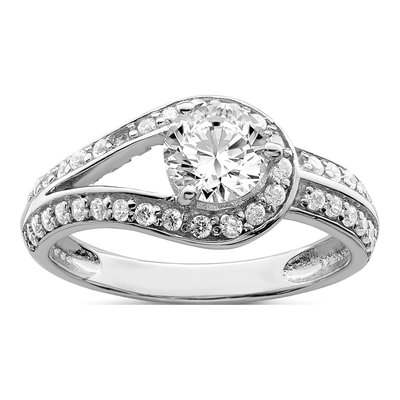 Sterling Silver CZ Ring