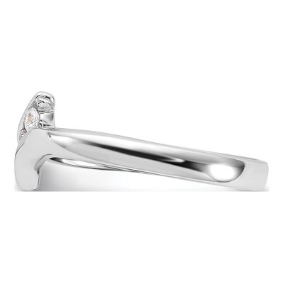 Sterling Silver CZ Ring – view 5