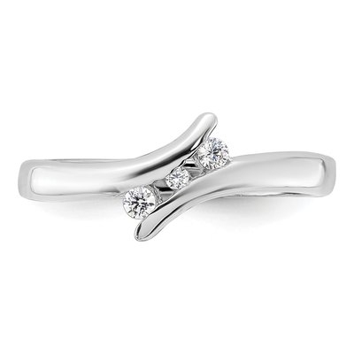 Sterling Silver CZ Ring – view 6