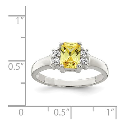 Sterling Silver CZ Ring – view 4