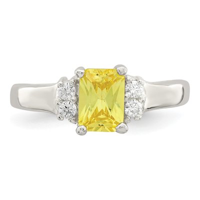 Sterling Silver CZ Ring – view 6