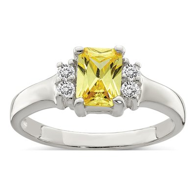 Sterling Silver CZ Ring